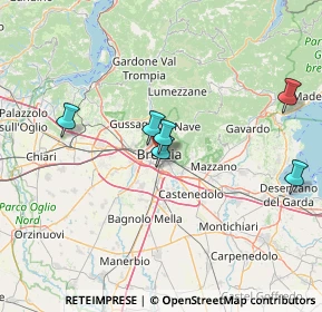 Mappa Corso Magenta, 25121 Brescia BS, Italia (33.79625)