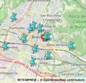 Mappa Corso Magenta, 25121 Brescia BS, Italia (1.74833)