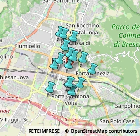 Mappa Corso Magenta, 25121 Brescia BS, Italia (1.08438)
