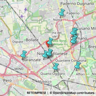 Mappa Via Monte Grappa, 20026 Novate Milanese MI, Italia (1.93)