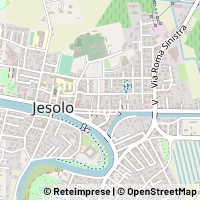خريطة Jesolo