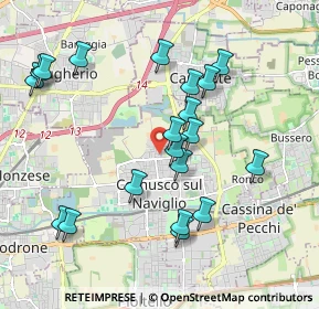 Mappa Via Boves, 20063 Cernusco sul Naviglio MI, Italia (1.993)