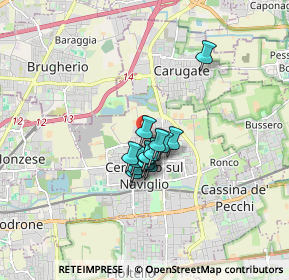 Mappa Via Boves, 20063 Cernusco sul Naviglio MI, Italia (0.99429)