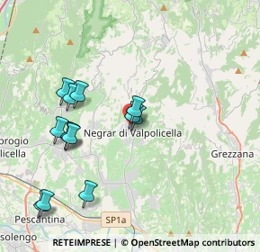 Mappa Via Monumento, 37024 Negrar VR, Italia (3.86923)