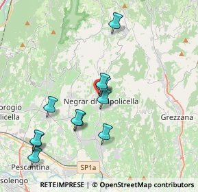 Mappa Via Monumento, 37024 Negrar VR, Italia (3.85818)