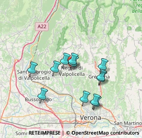 Mappa Via Monumento, 37024 Negrar VR, Italia (6.29583)