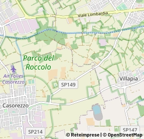 Mappa Cascina Bressanella, 20010 Casorezzo MI, Italia (1.10769)