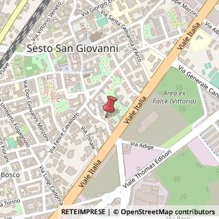 Mappa Via Giuseppe Verdi, 59A, 20099 Sesto San Giovanni, Milano (Lombardia)