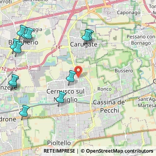 Mappa Via Alvaro Corrado, 20063 Cernusco sul Naviglio MI, Italia (2.99167)
