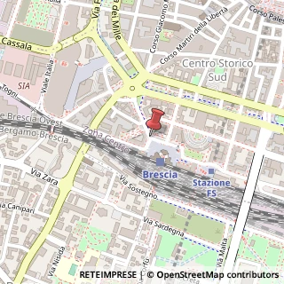 Mappa Viale della Stazione, 23, 25122 Brescia, Brescia (Lombardia)