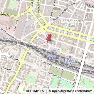 Mappa Viale della Stazione, 34, 25122 Brescia, Brescia (Lombardia)