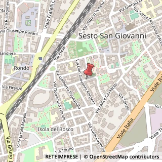 Mappa Via Modena, 65, 20099 Sesto San Giovanni, Milano (Lombardia)