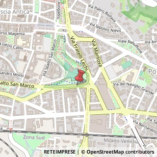 Mappa Via 25 Aprile,  62, 25121 Brescia, Brescia (Lombardia)