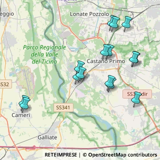 Mappa Via della Chiesa, 20029 Turbigo MI, Italia (4.41533)