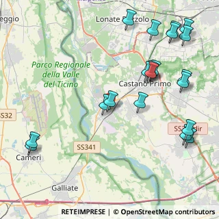Mappa Via della Chiesa, 20029 Turbigo MI, Italia (5.2535)