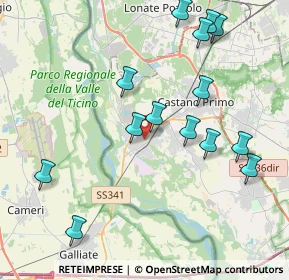 Mappa Via della Chiesa, 20029 Turbigo MI, Italia (4.36214)