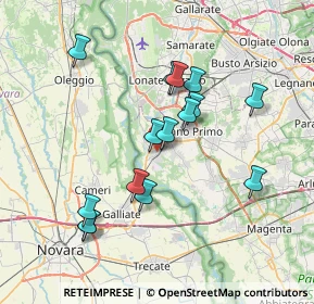 Mappa Via della Chiesa, 20029 Turbigo MI, Italia (6.85133)