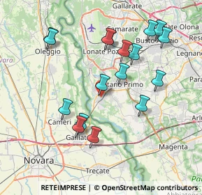 Mappa Via della Chiesa, 20029 Turbigo MI, Italia (7.75765)
