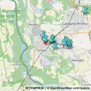 Mappa Via della Chiesa, 20029 Turbigo MI, Italia (1.40273)