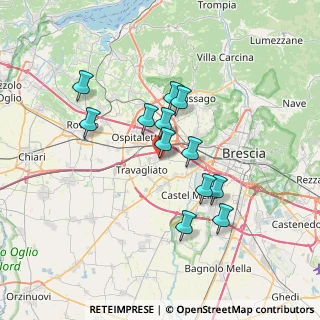 Mappa Via Santa Giulia, 25039 Travagliato BS, Italia (5.9)