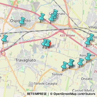 Mappa Via Santa Giulia, 25039 Travagliato BS, Italia (2.58133)