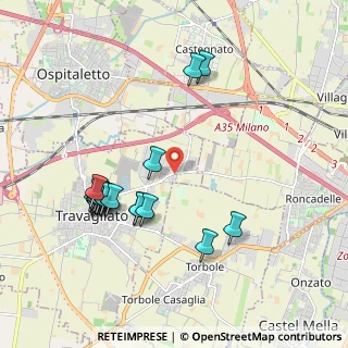 Mappa Via Santa Giulia, 25039 Travagliato BS, Italia (2.035)