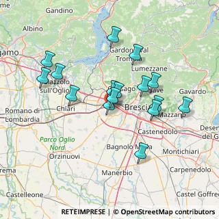 Mappa Via Santa Giulia, 25039 Travagliato BS, Italia (13.29438)