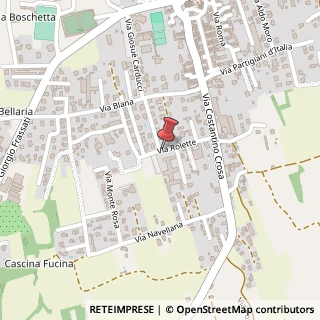 Mappa Via Rolette,  21, 13875 Ponderano, Biella (Piemonte)