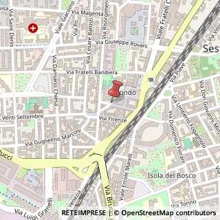 Mappa Via Guglielmo Marconi,  37, 20095 Sesto San Giovanni, Milano (Lombardia)