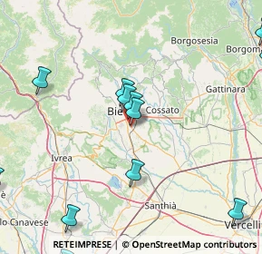 Mappa Via C. Cavour, 13894 Gaglianico BI, Italia (25.93133)