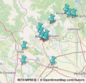 Mappa Via C. Cavour, 13894 Gaglianico BI, Italia (13.76231)
