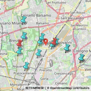 Mappa Via Fabio Filzi, 20099 Sesto San Giovanni MI, Italia (1.98933)