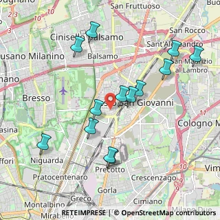 Mappa Via Fabio Filzi, 20099 Sesto San Giovanni MI, Italia (2.01769)