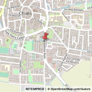 Mappa Via Gian Battista Rota, 14, 25032 Chiari, Brescia (Lombardia)