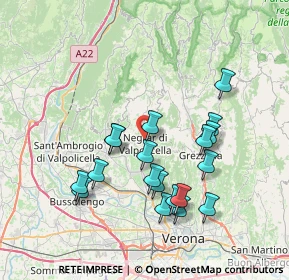 Mappa Viale della Rimembranza, 37024 Negrar di Valpolicella VR, Italia (7.14789)