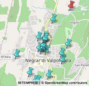 Mappa Viale della Rimembranza, 37024 Negrar di Valpolicella VR, Italia (0.4355)