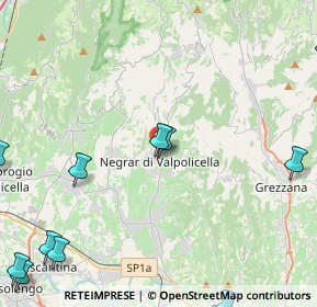 Mappa Viale della Rimembranza, 37024 Negrar di Valpolicella VR, Italia (6.8525)