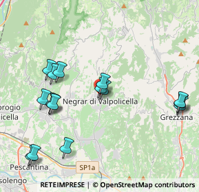 Mappa Viale della Rimembranza, 37024 Negrar di Valpolicella VR, Italia (4.35)