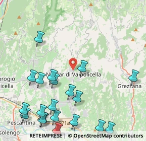 Mappa Viale della Rimembranza, 37024 Negrar di Valpolicella VR, Italia (5.5195)