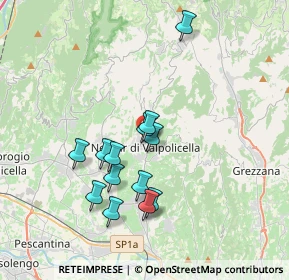 Mappa Viale della Rimembranza, 37024 Negrar di Valpolicella VR, Italia (3.21462)