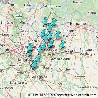 Mappa Via Armando Diaz, 20064 Gorgonzola MI, Italia (10.24353)