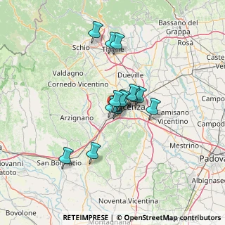 Mappa Via San Giuseppe, 36051 Creazzo VI, Italia (9.64143)