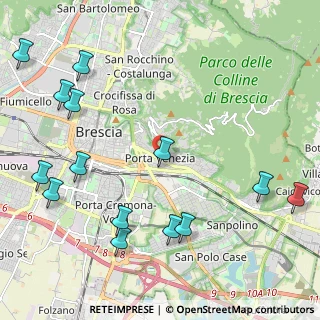 Mappa Via Luca Marenzio, 25121 Brescia BS, Italia (2.79571)