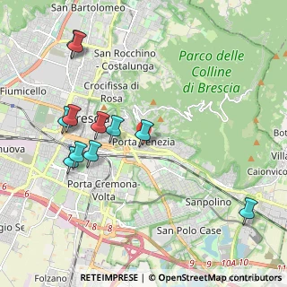 Mappa Via Luca Marenzio, 25121 Brescia BS, Italia (2.21545)