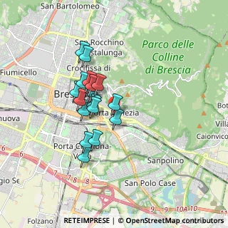 Mappa Via Luca Marenzio, 25121 Brescia BS, Italia (1.34333)