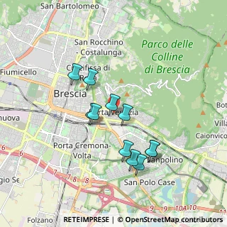Mappa Via Luca Marenzio, 25121 Brescia BS, Italia (1.57182)