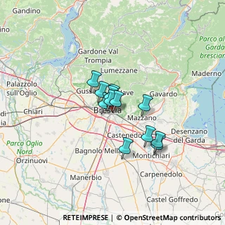Mappa Via Luca Marenzio, 25121 Brescia BS, Italia (8.15667)