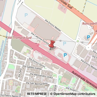 Mappa A4 Torino - Trieste, 63, 25030 Roncadelle, Brescia (Lombardia)