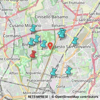 Mappa Via Gian Carlo Clerici, 20099 Sesto San Giovanni MI, Italia (1.70273)