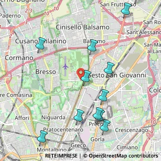 Mappa Via Gian Carlo Clerici, 20099 Sesto San Giovanni MI, Italia (2.5925)